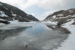 Lac sous la croix de Belledonne