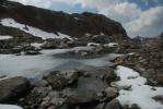 En dessous de la croix de Belledonne