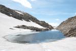 Lac sous la croix de Belledonne