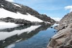 Lac sous la croix de Belledonne