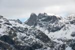 Les 3 pics de Belledonne dans le brouillard