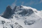 Les 3 pics de Belledonne sous la neige