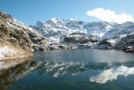 Reflets du lac Merlat