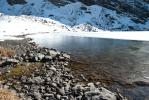 Lac du Grand Doménon gelé